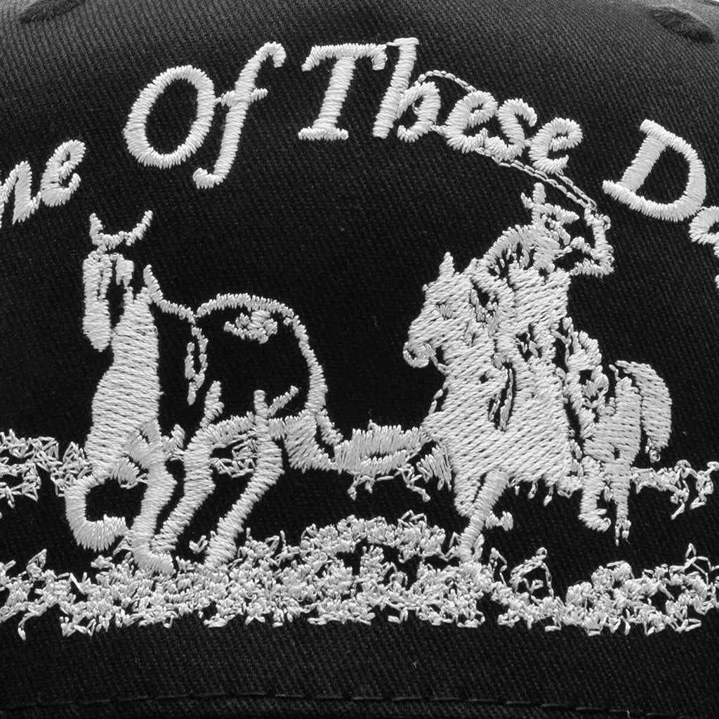 Just For A Moment 5 Panel Hat Black