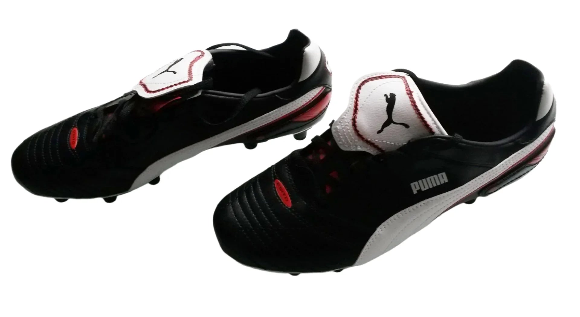 PUMA Esito Finale I FG Firm Ground Soccer Cleats Black White Red