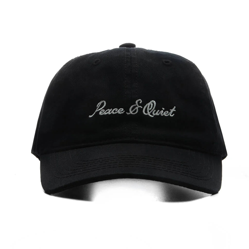 Signature Dad Hat Black