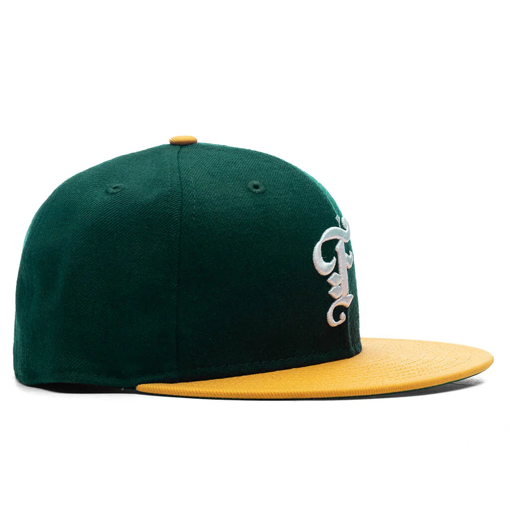 Feature x New Era 59FIFTY Fitted Wool Dark Green Yellow