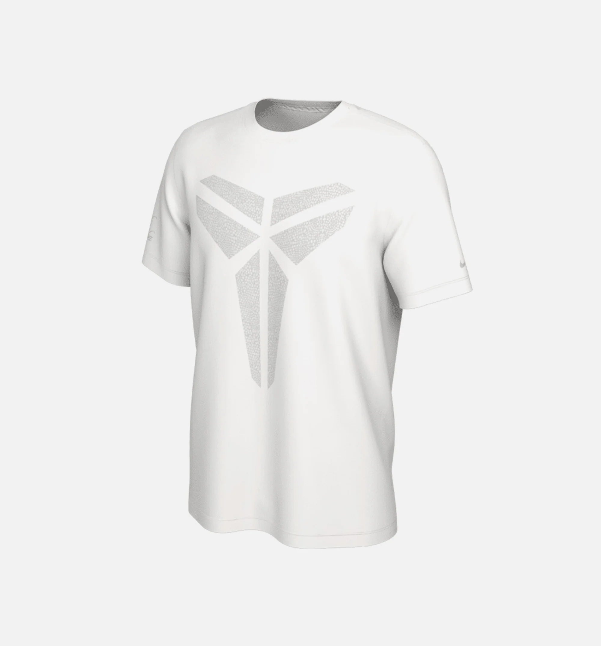 Kobe Mamba Halo Mens Short Sleeve Shirt White