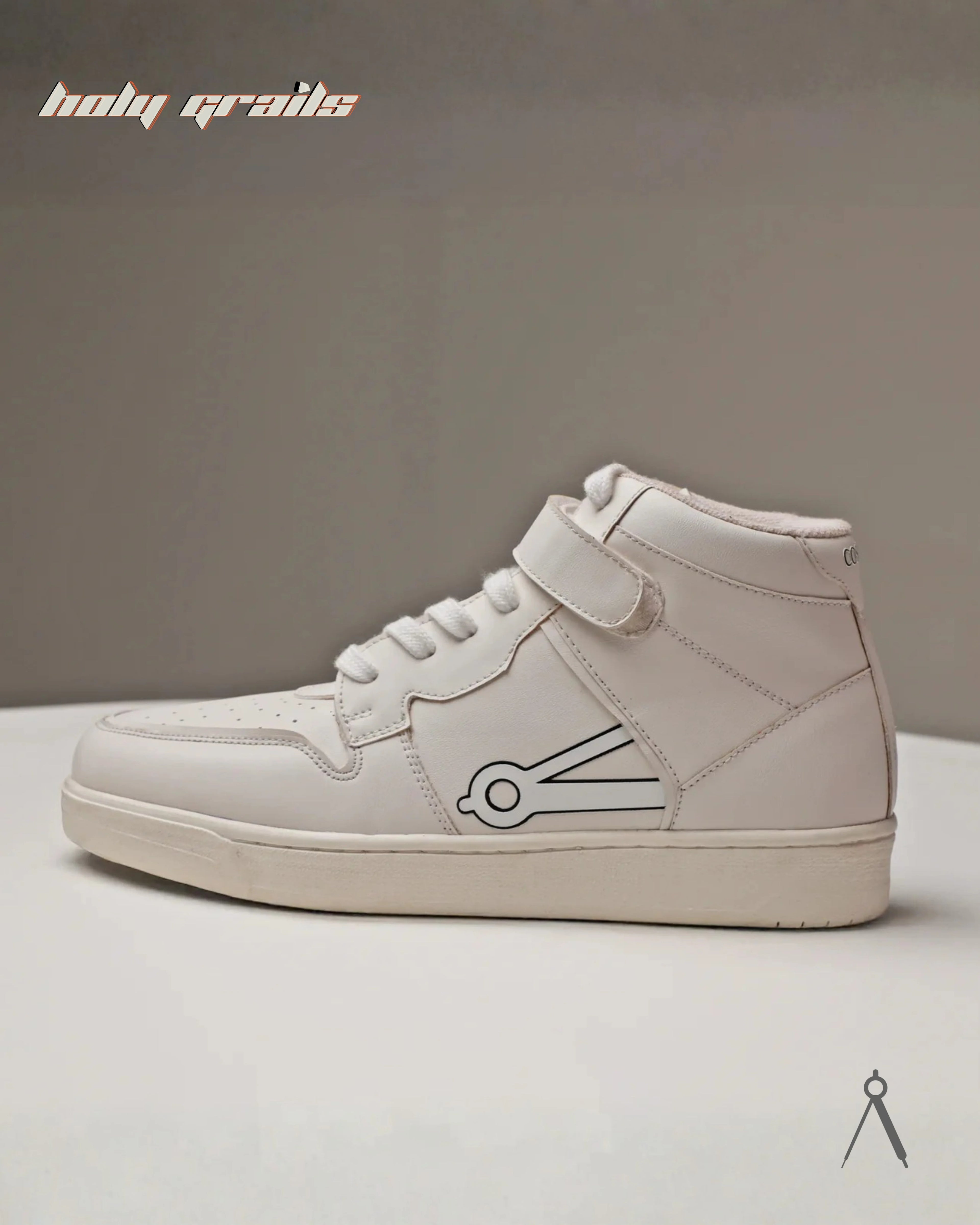 Vector Classic Ivory Accent High Sneakers HG x Cos Tan