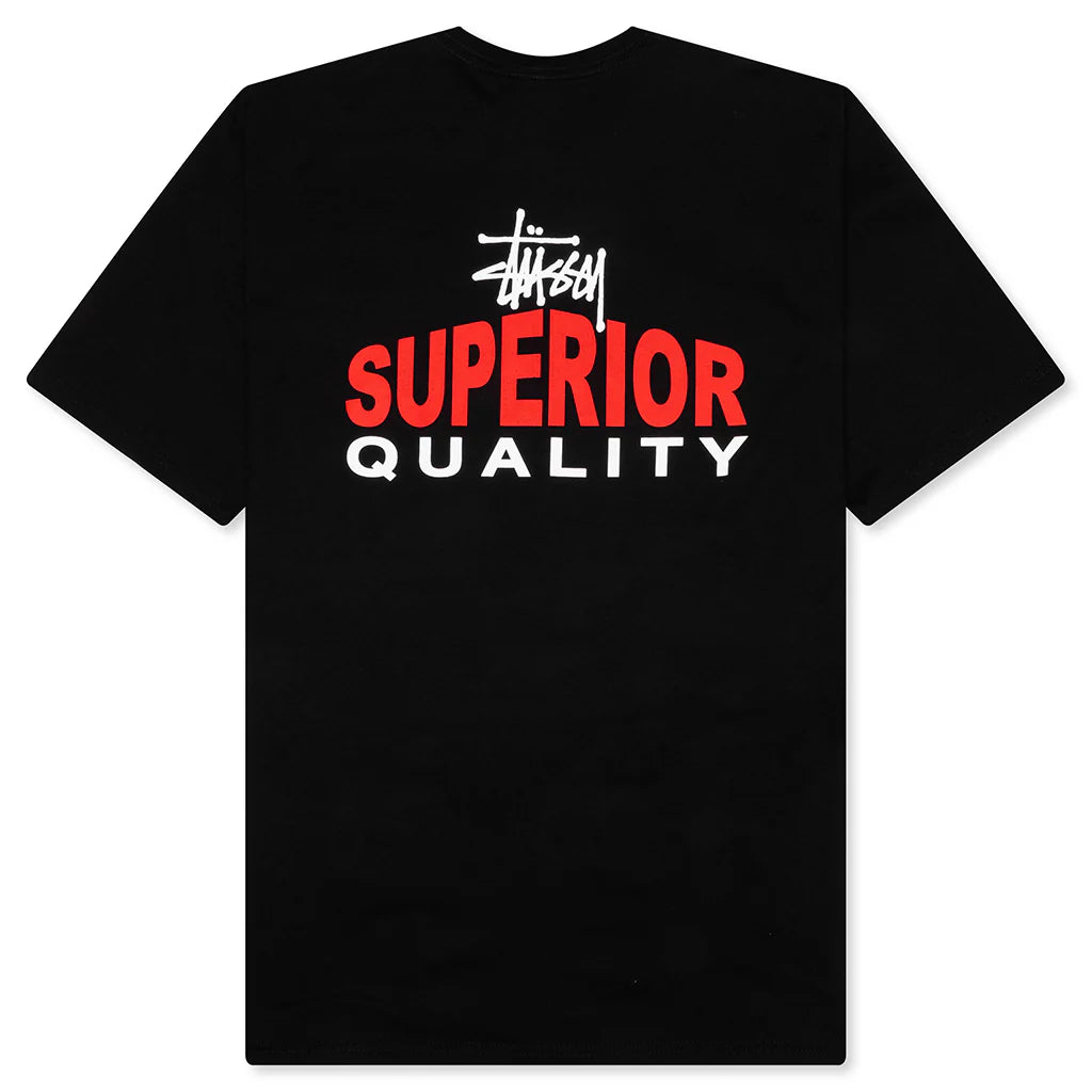Superior Quality Tee Black