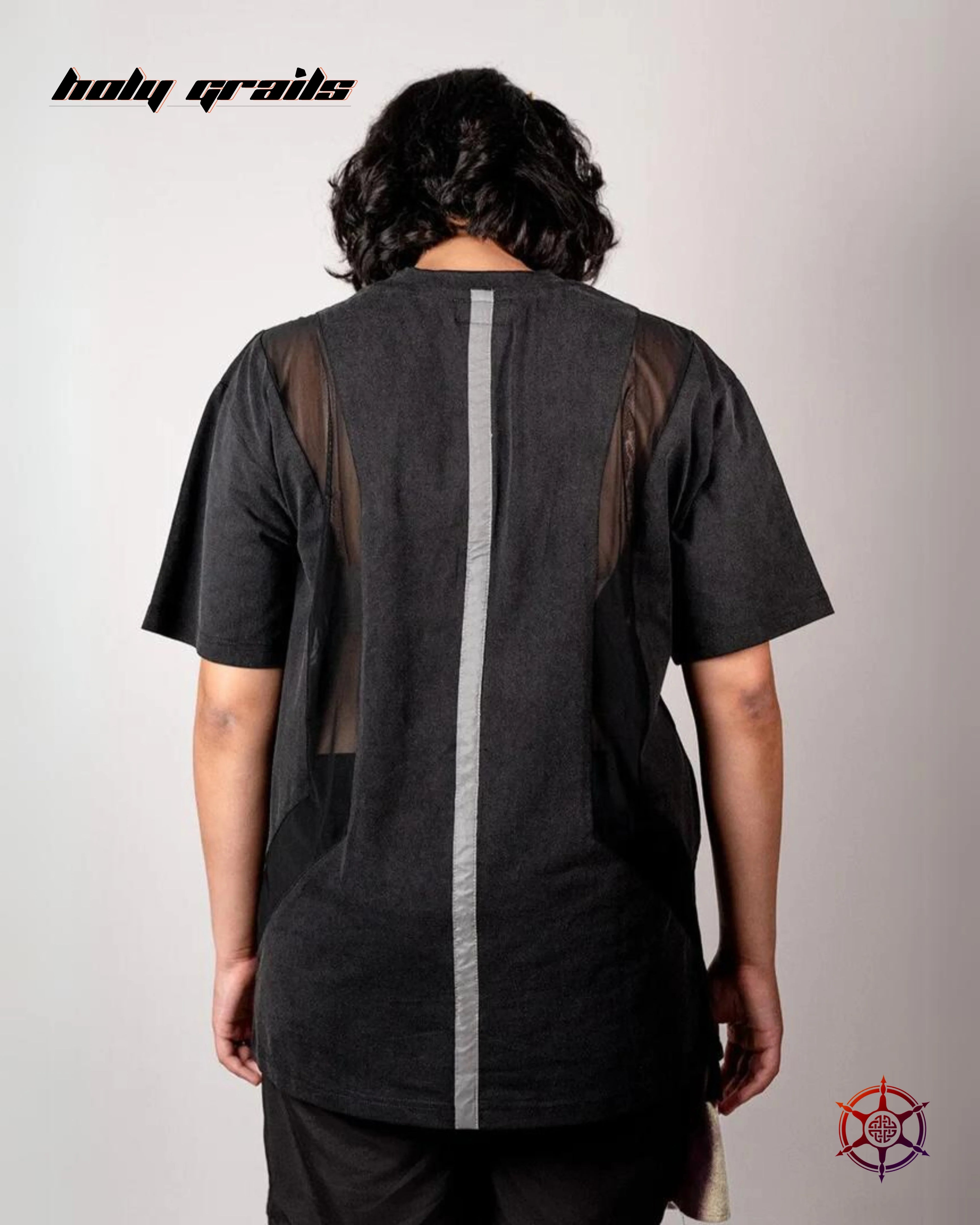 Carbon Veil Oversized Tee HG x Duskin