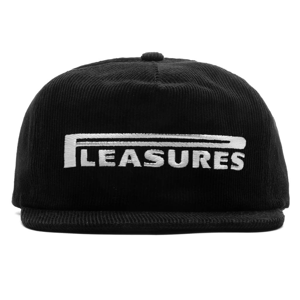 Pit Stop Corduroy Hat Black