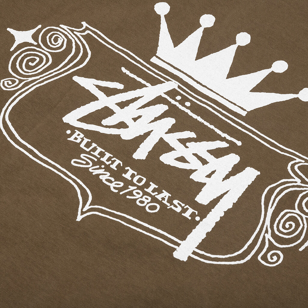 Built To Last Pig Dyed Tee Brown