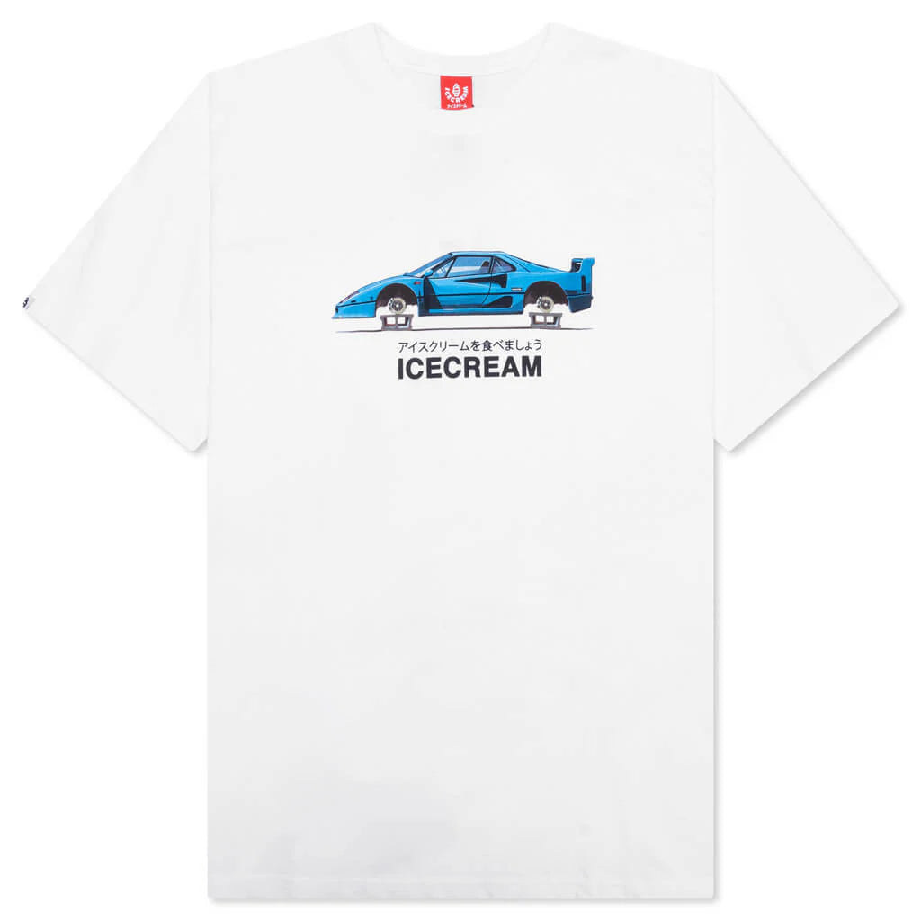 On Ice S S Tee White