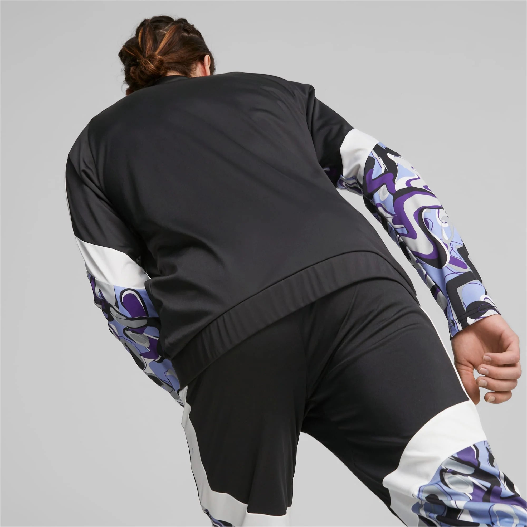 PUMA Neymar JR Creativity Training Top Black Intense Blue