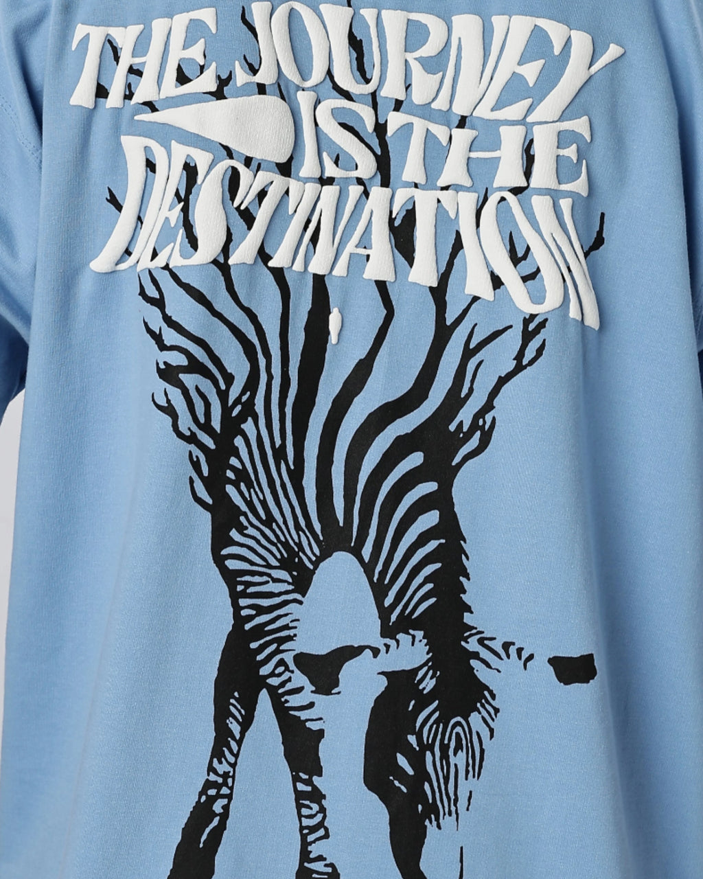 The Journey Blue Oversize Tee HG x Bumchiq