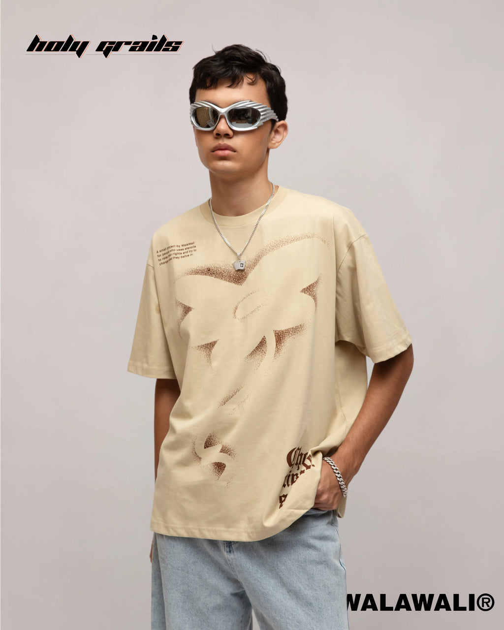Stencil Art T Shirt HG X WalaWali