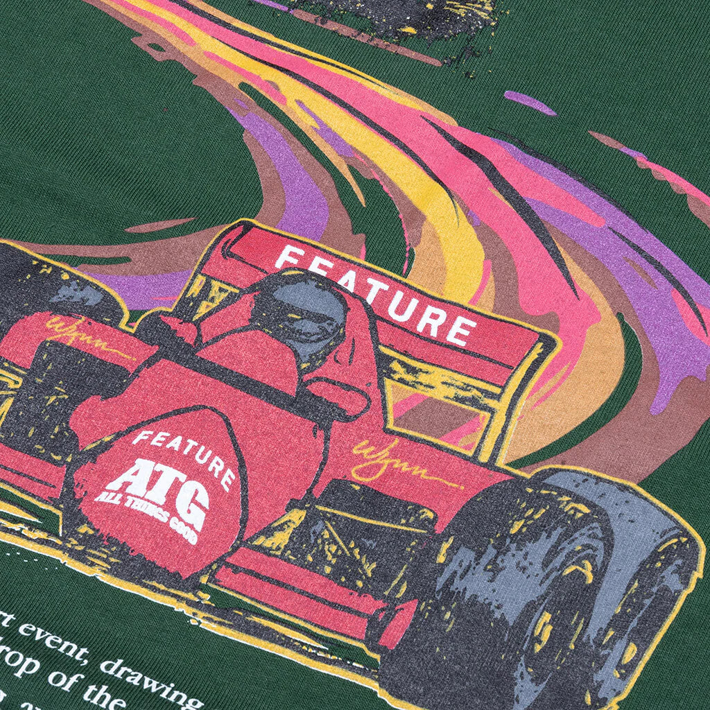 Motion Trail Tee Dark Green