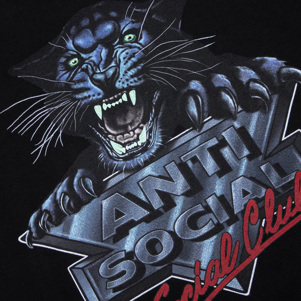 Snow Cat Tee Black