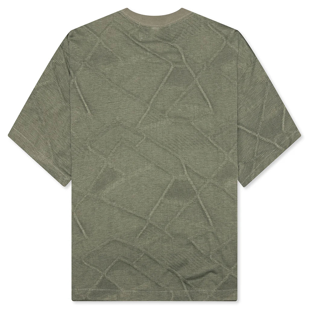 Textured Tee Green