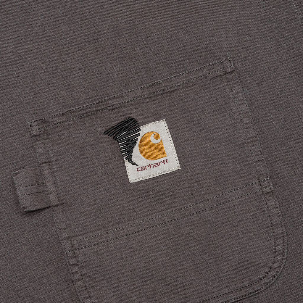 Carhartt WIP x Invincible S S Pigment Dyed T Shirt Soot