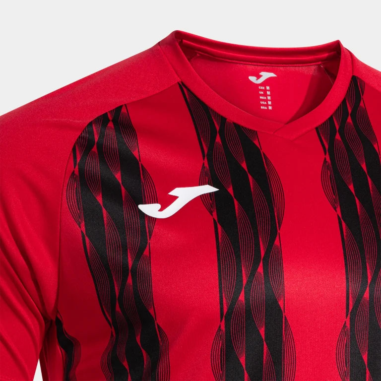 Joma Inter V Short Sleeve T Shirt