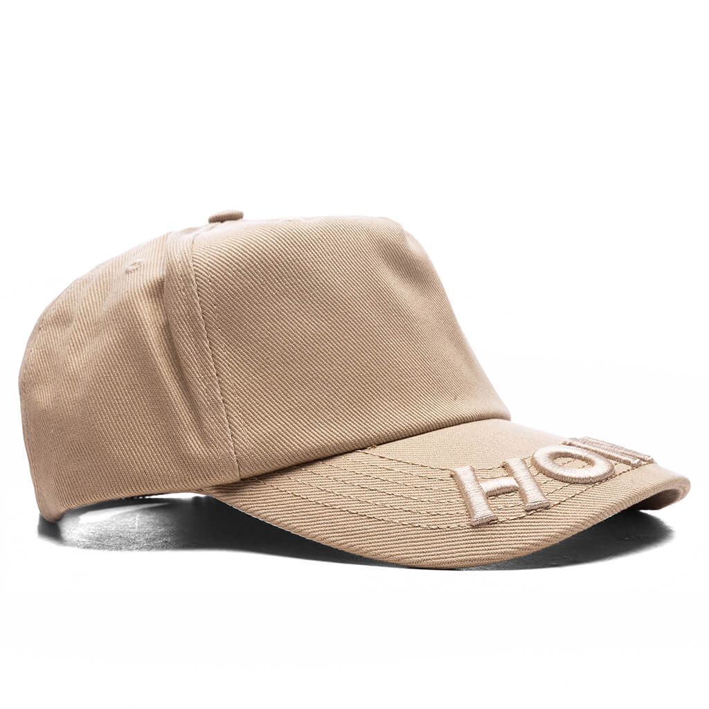 Logo Trucker Cap Tan