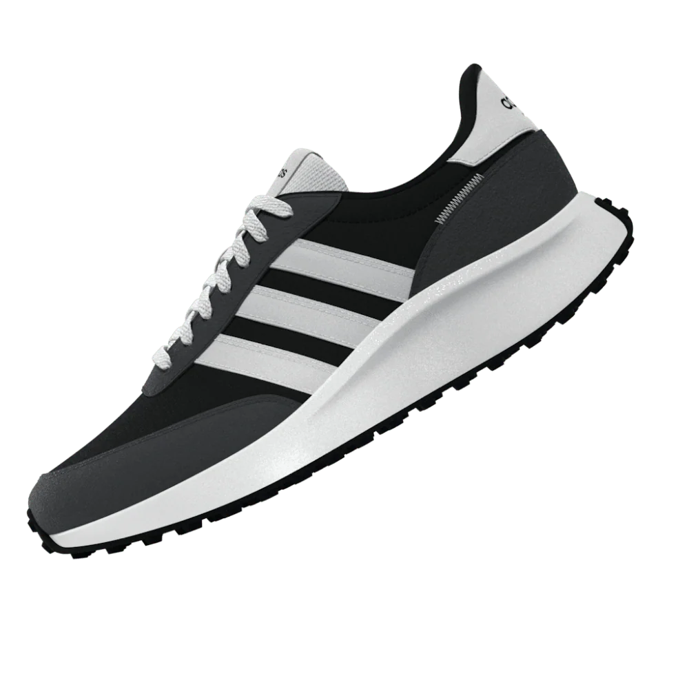 adidas RUN 70s Cora Running Shoes Black White