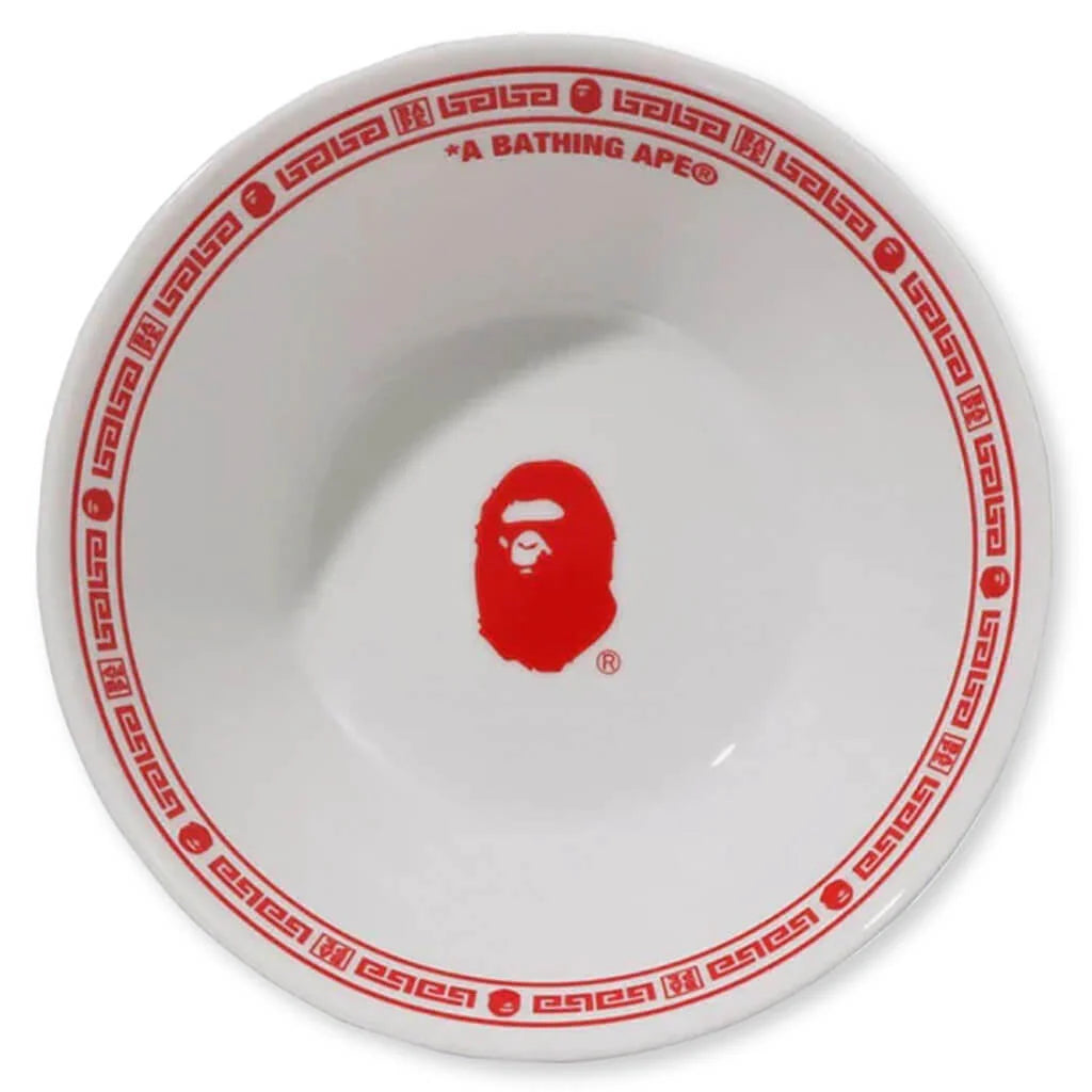 BAPE Ramen Bowl White