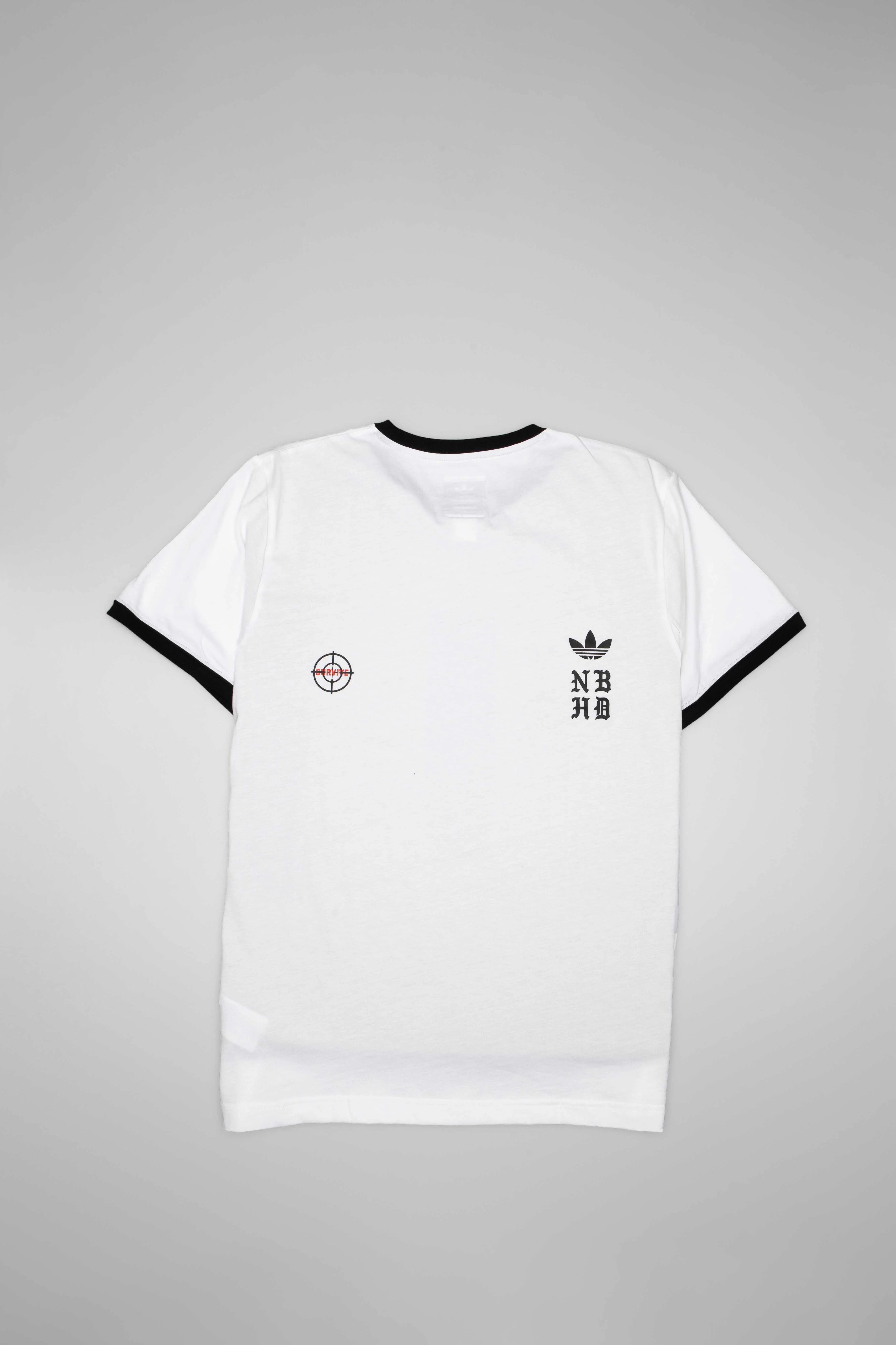 adidas X Neighborhood Collection Mens T Shirt White Black