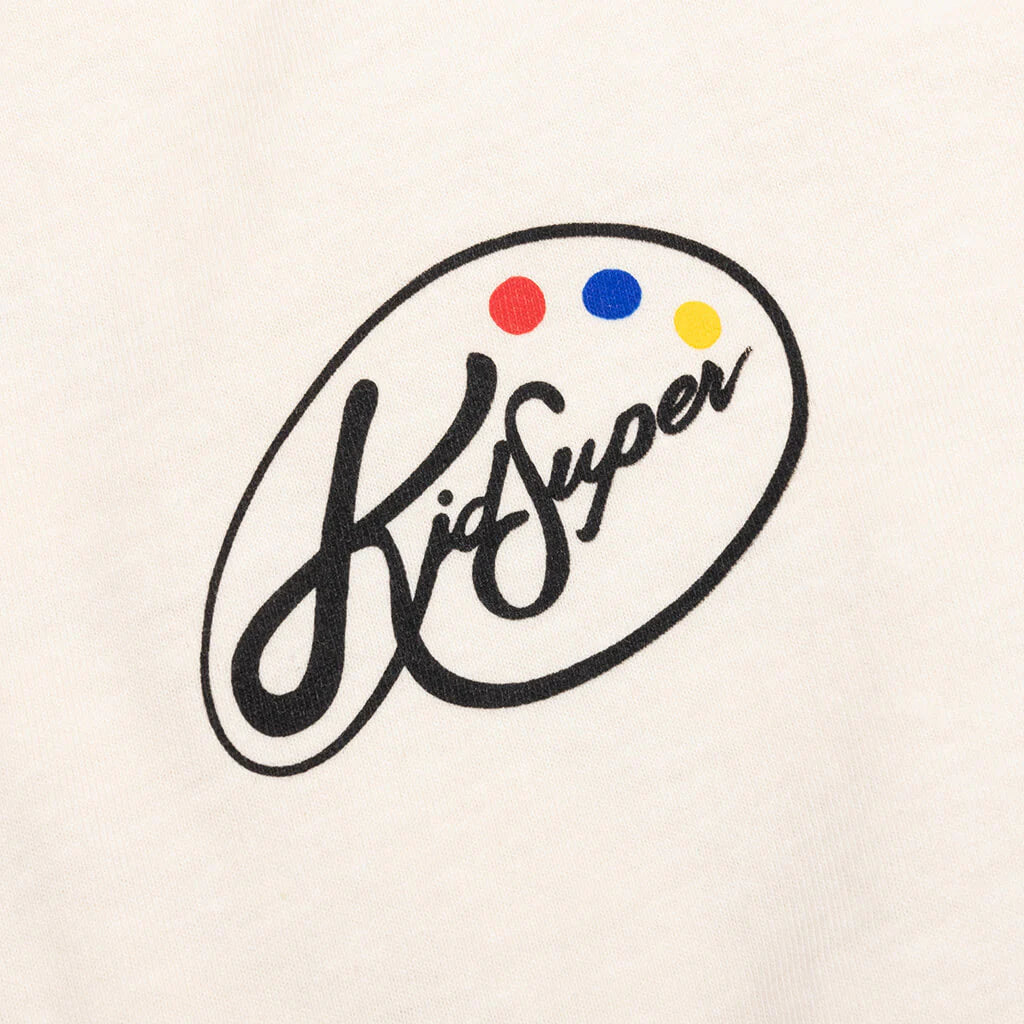 Paint Palette Tee Cream