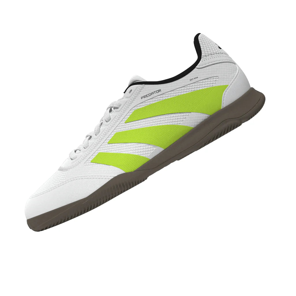 adidas Predator League Youth Indoor Shoes White Lemon