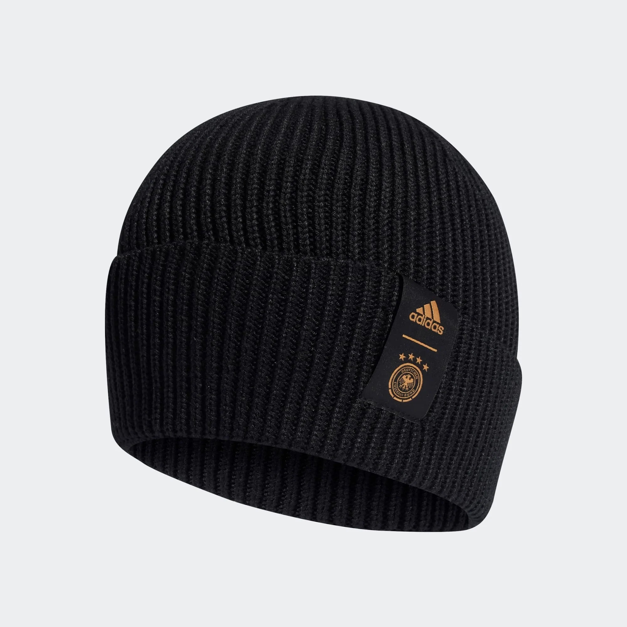 adidas Germany Woolie Beanie Black Tactile Gold Metallic
