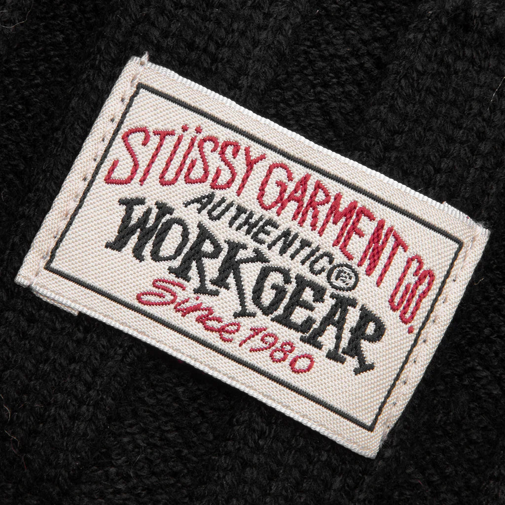 Workwear Cuff Beanie Black