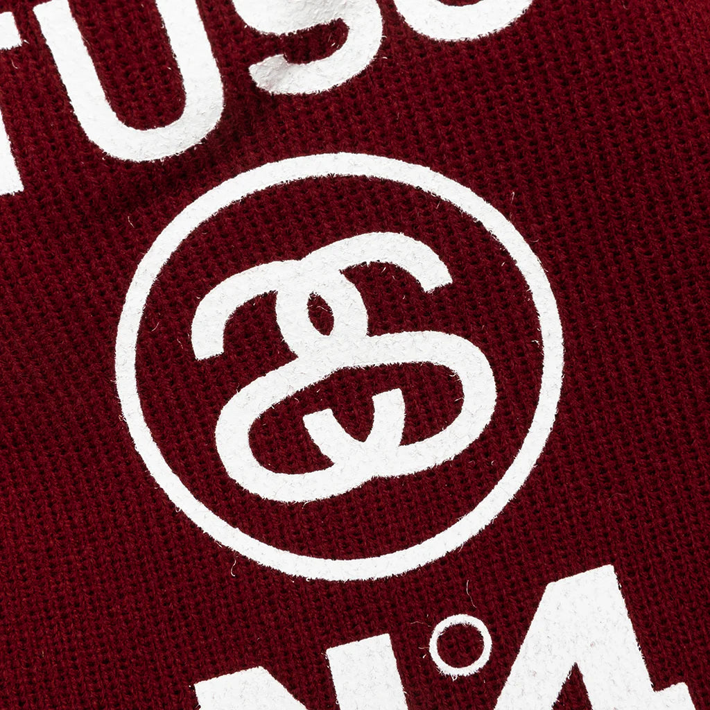 Skullcap Number 4 Maroon