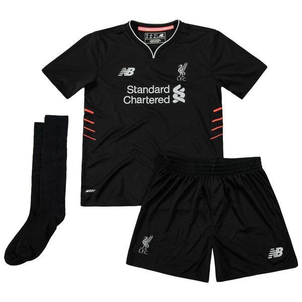 New Balance Liverpool Away Mini Kit 16 17 Black