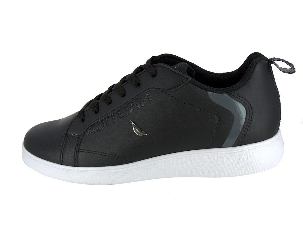 Tenis Nautica Negro Casual para Hombre
