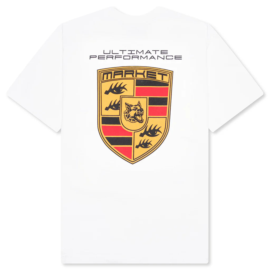 Ultimate Badge T Shirt White
