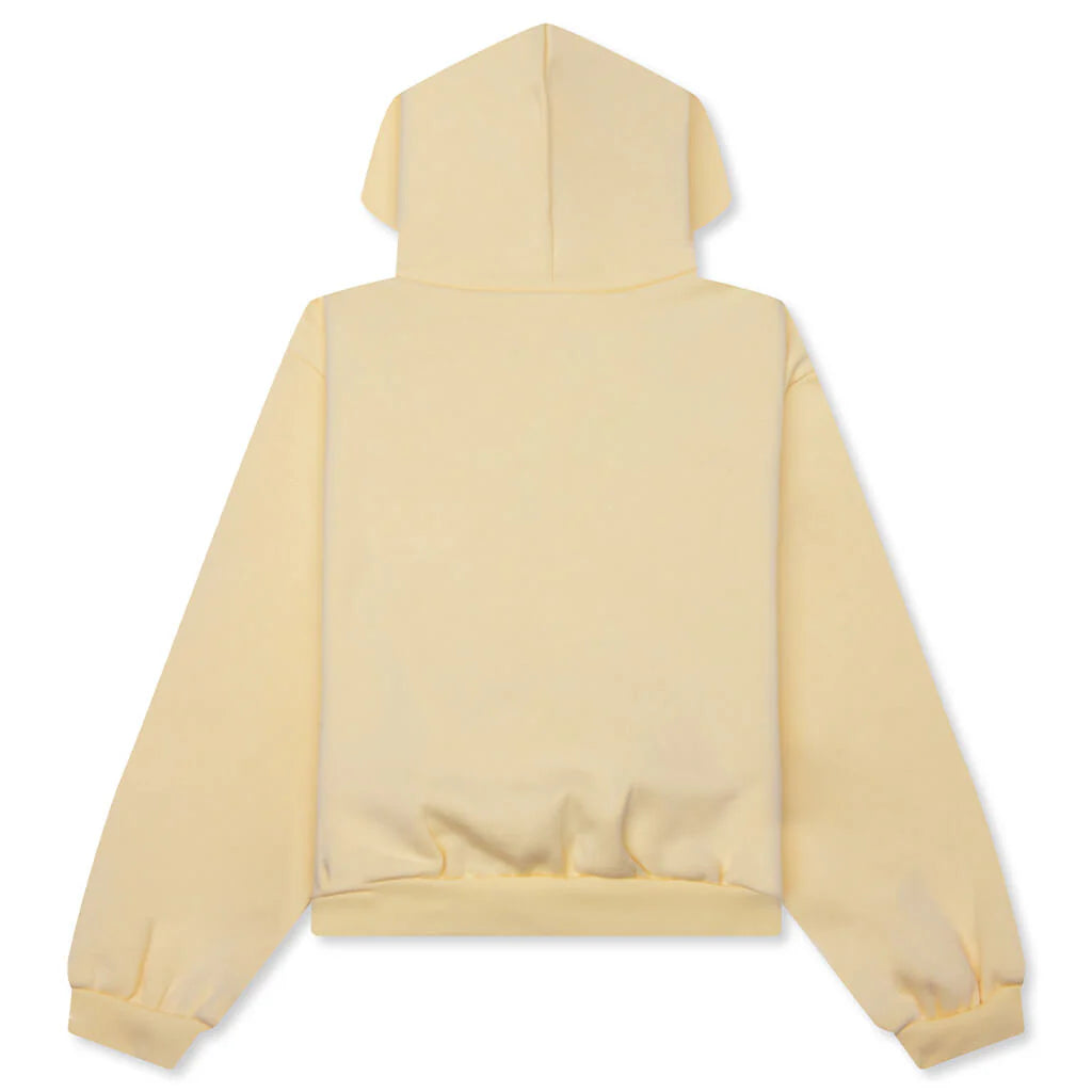 Kids 90s Fit Fleece Hoodie Garden Yellow