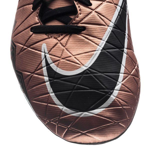 Nike JR Hypervenom Phelon II FG Soccer Cleats Metallic Red Bronce Green