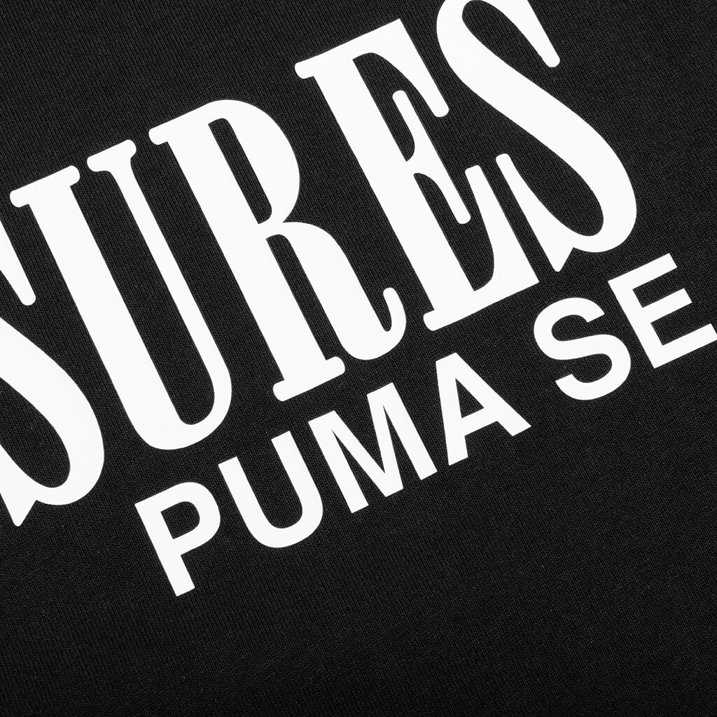 Puma x Pleasures Typo Tee Black