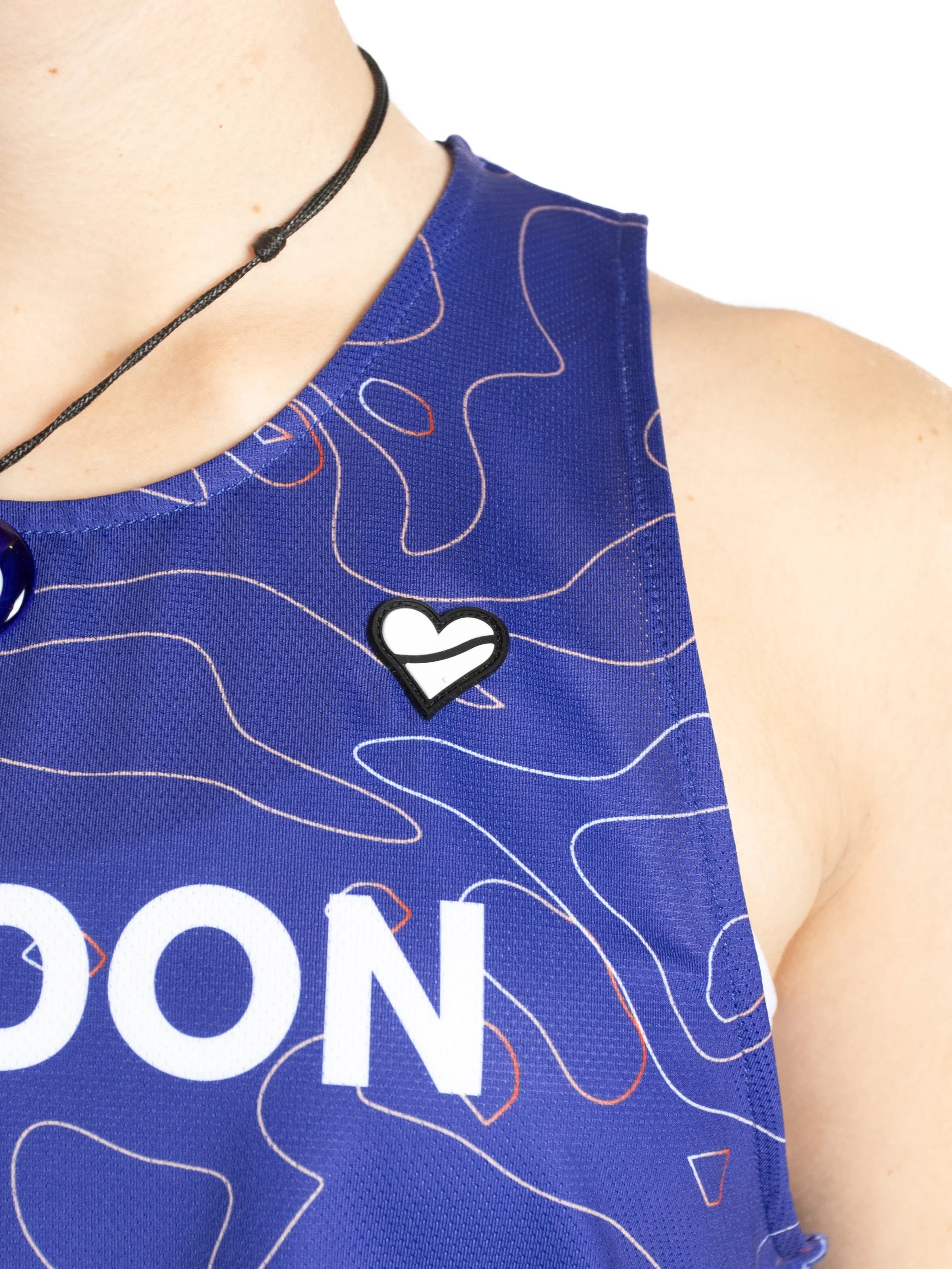 Heartbreak Womens London Crop Singlet