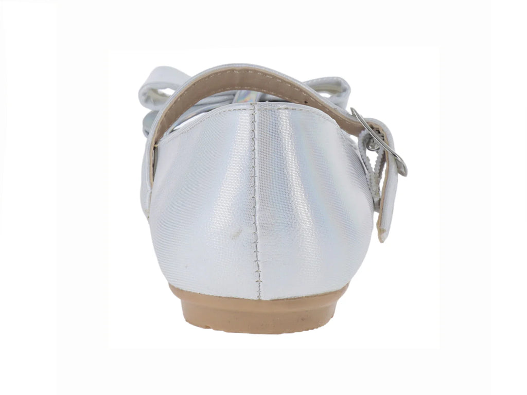 Zapatos Planos Sarele Color Plata para Niña
