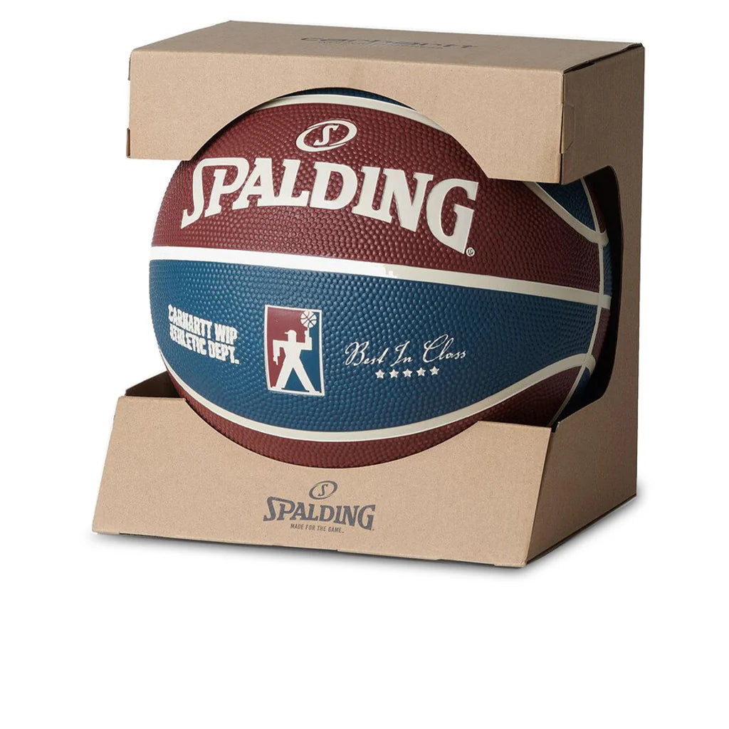 Spalding For Carhartt WIP Basketball Mulberry Dusky Blue Naturel