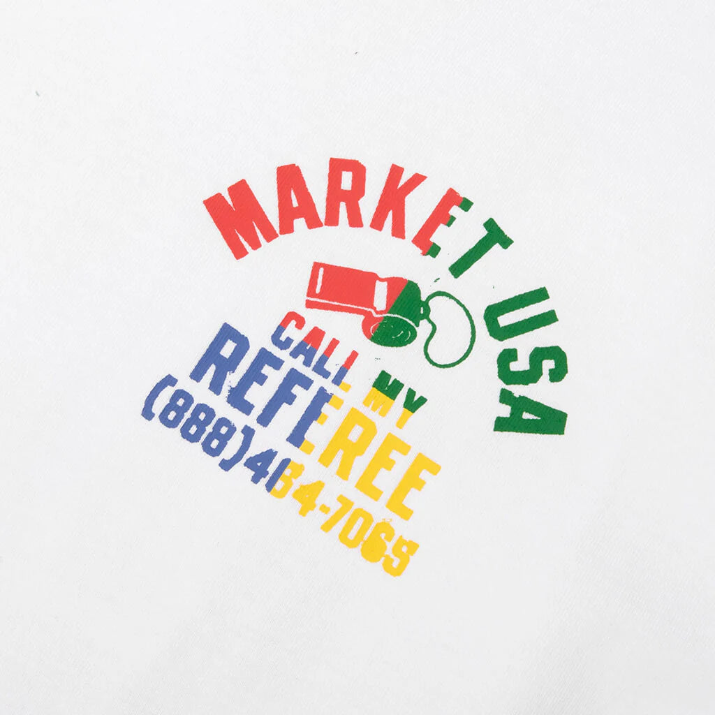 Smiley Foul Play T Shirt White