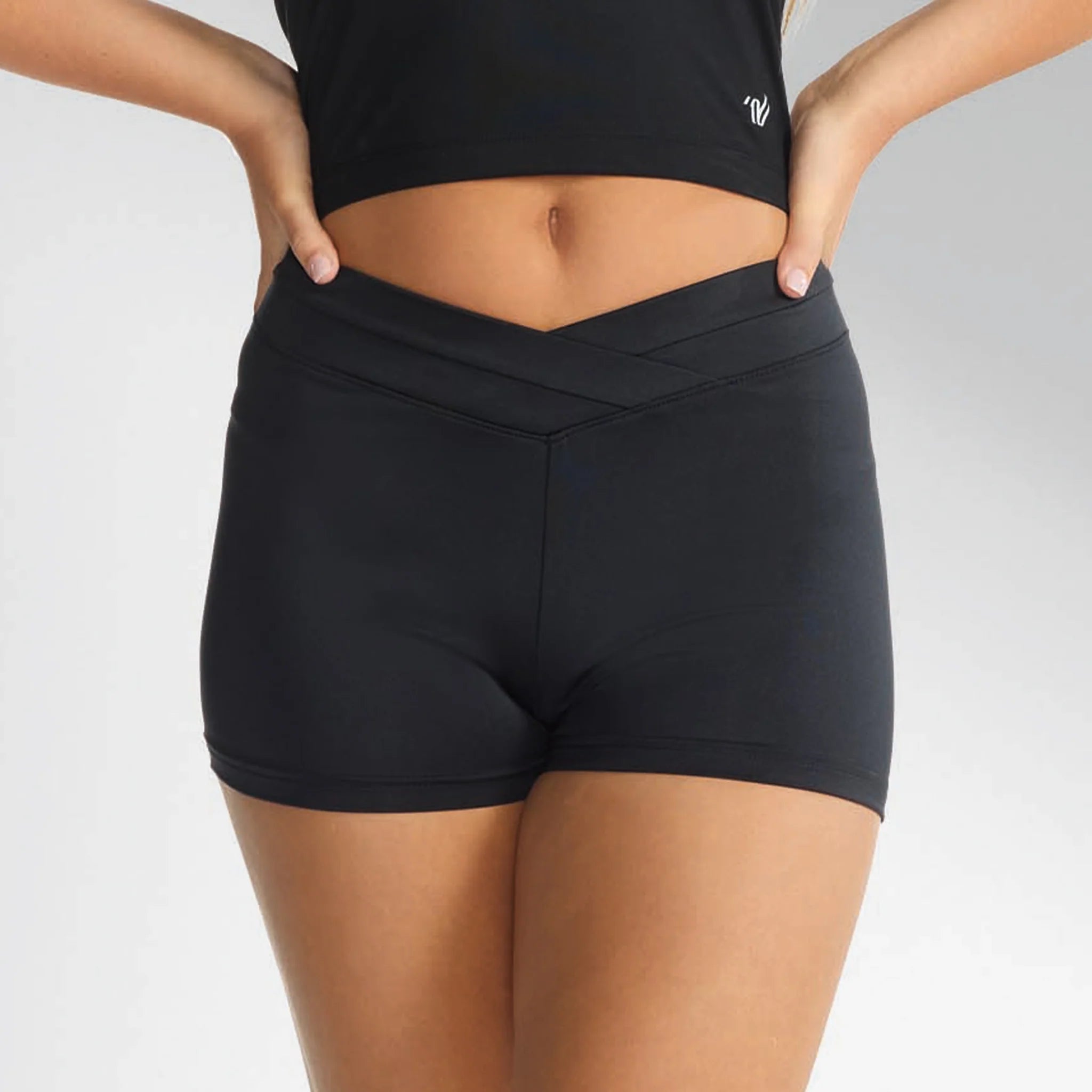 High V Waist Short