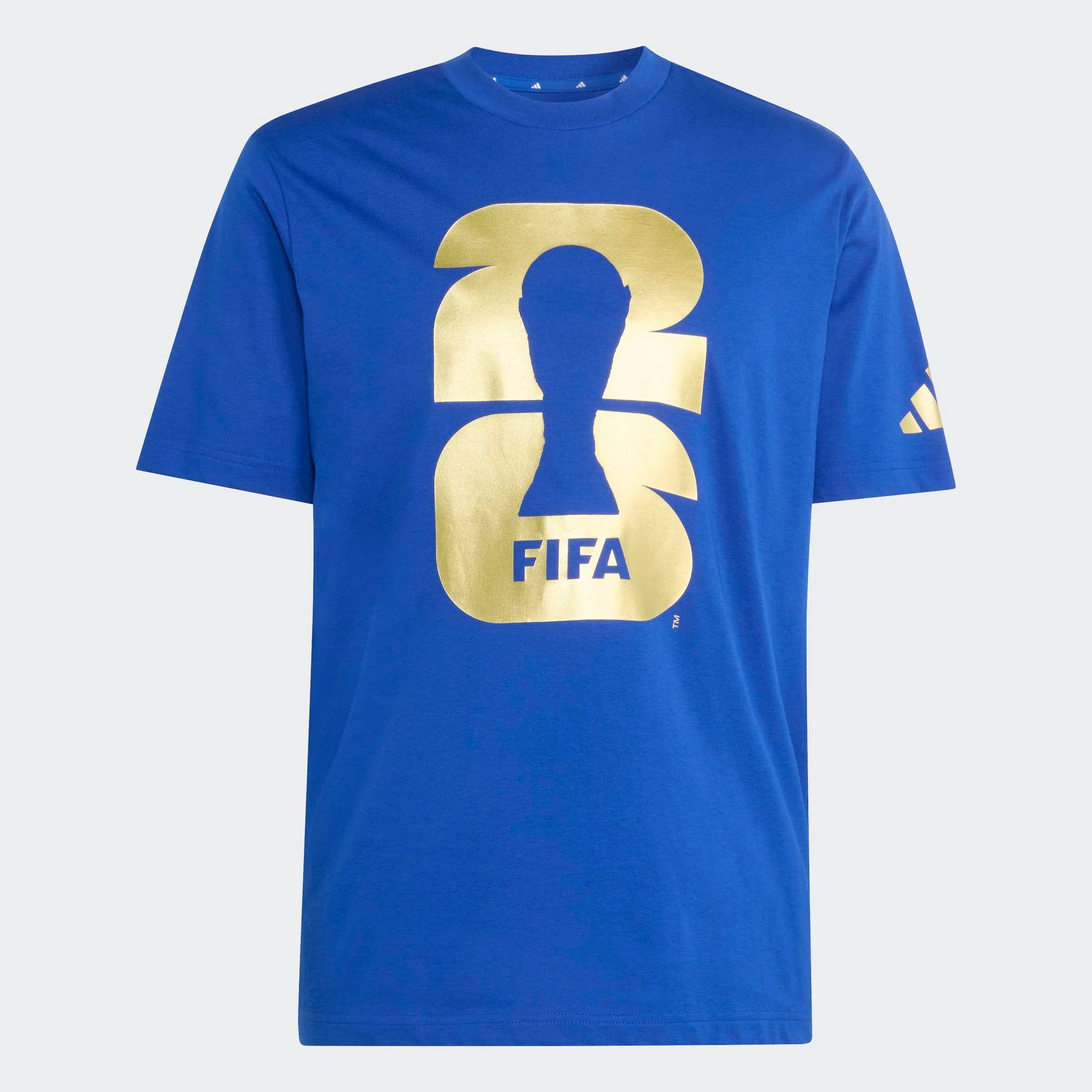 adidas FIFA World Cup 2026 Official Emblem Mens Soccer T Shirt