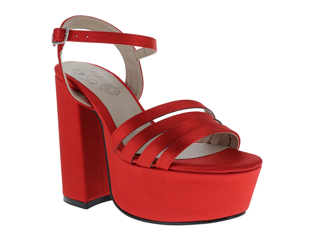 Zapatillas Luna Rosa Rojo para Mujer