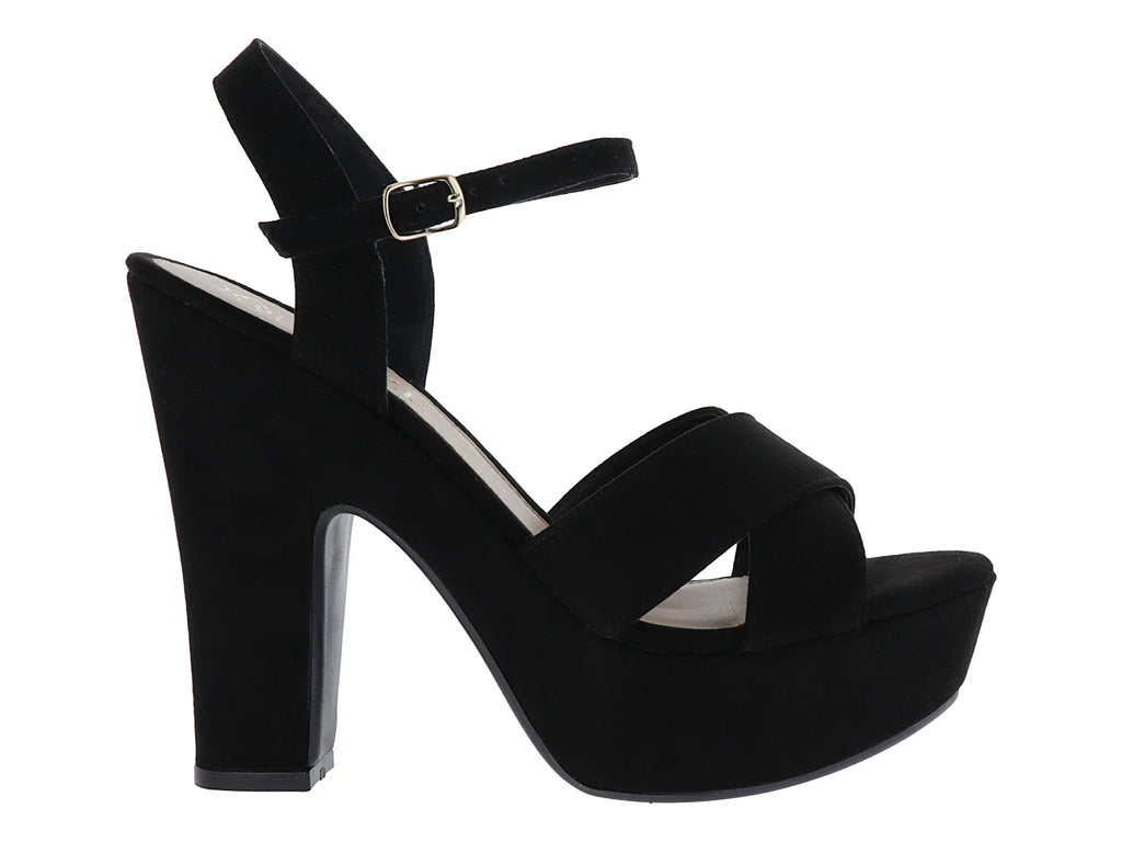 Sandalias de Plataforma ROZE Negro para Mujer