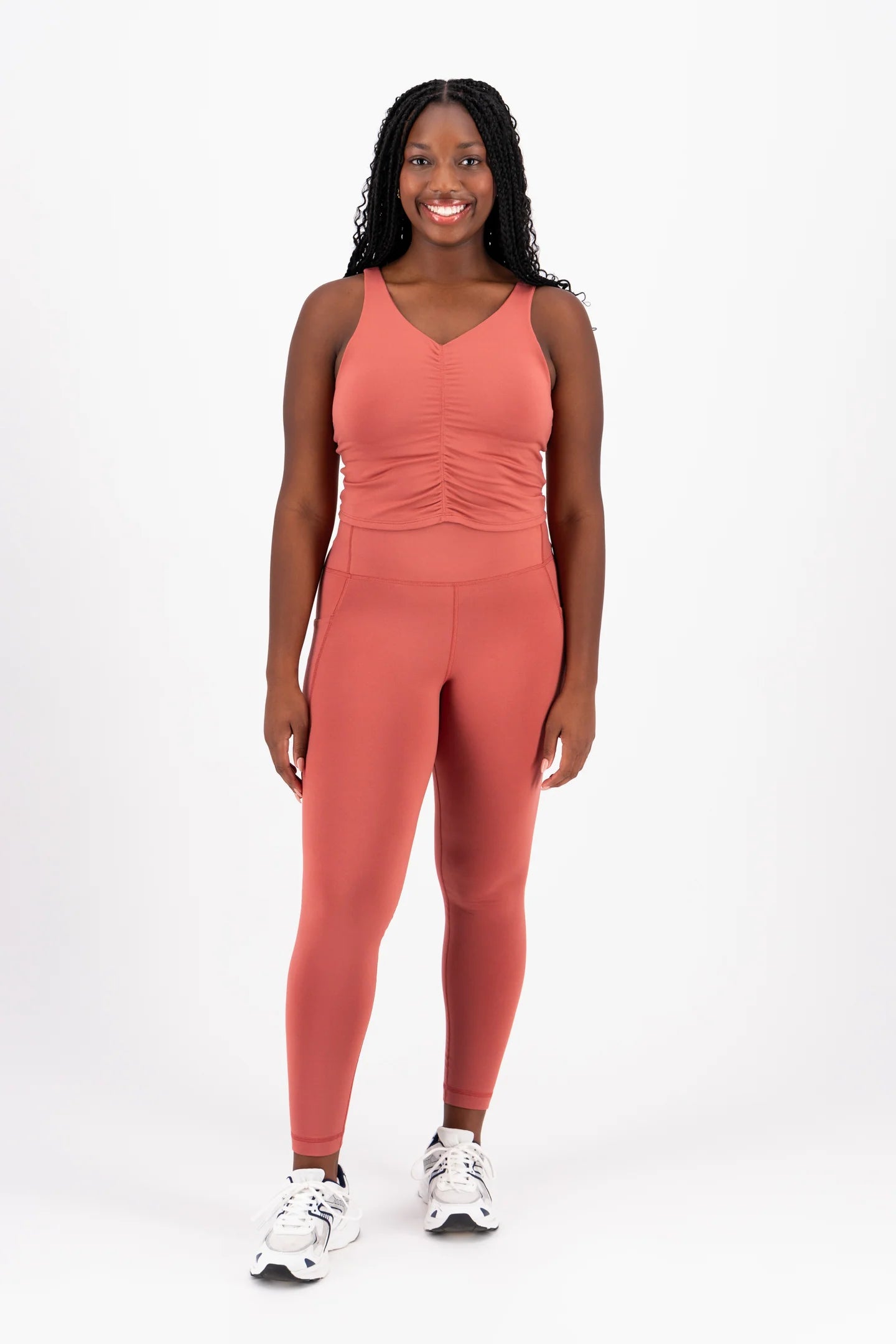 Ruched Bra Tank