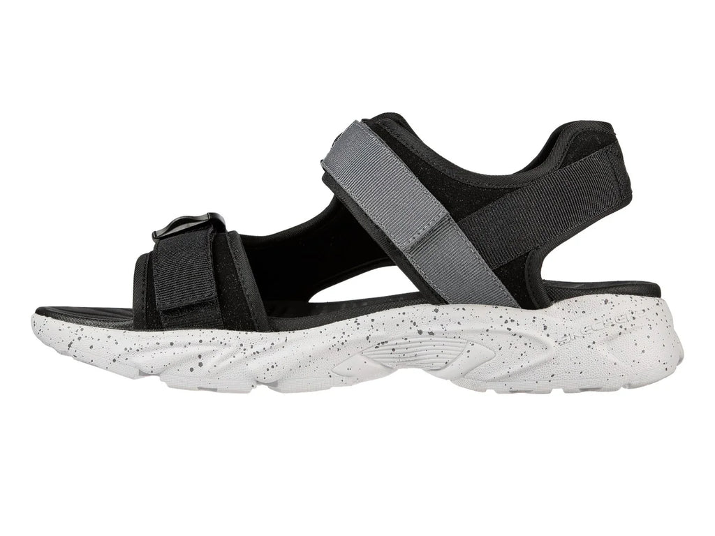 Sandalias Skechers Stamina Negro y Gris para Hombre