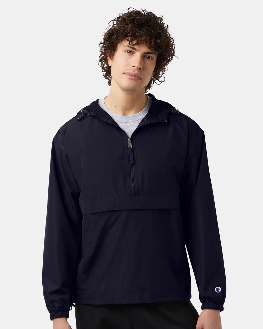 Champion Mens Packable Anorak Jacket CO200