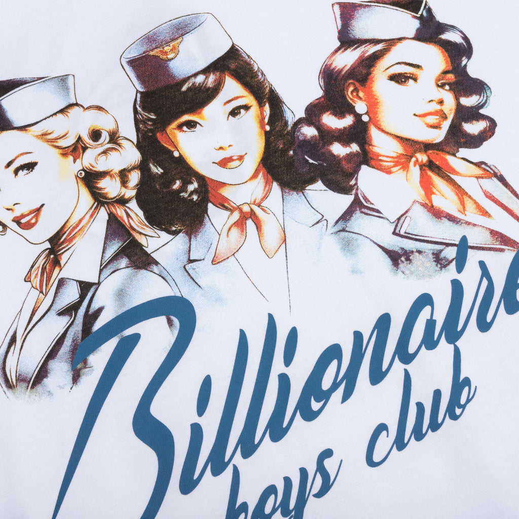 BB Take Flight S S Tee Bleach White