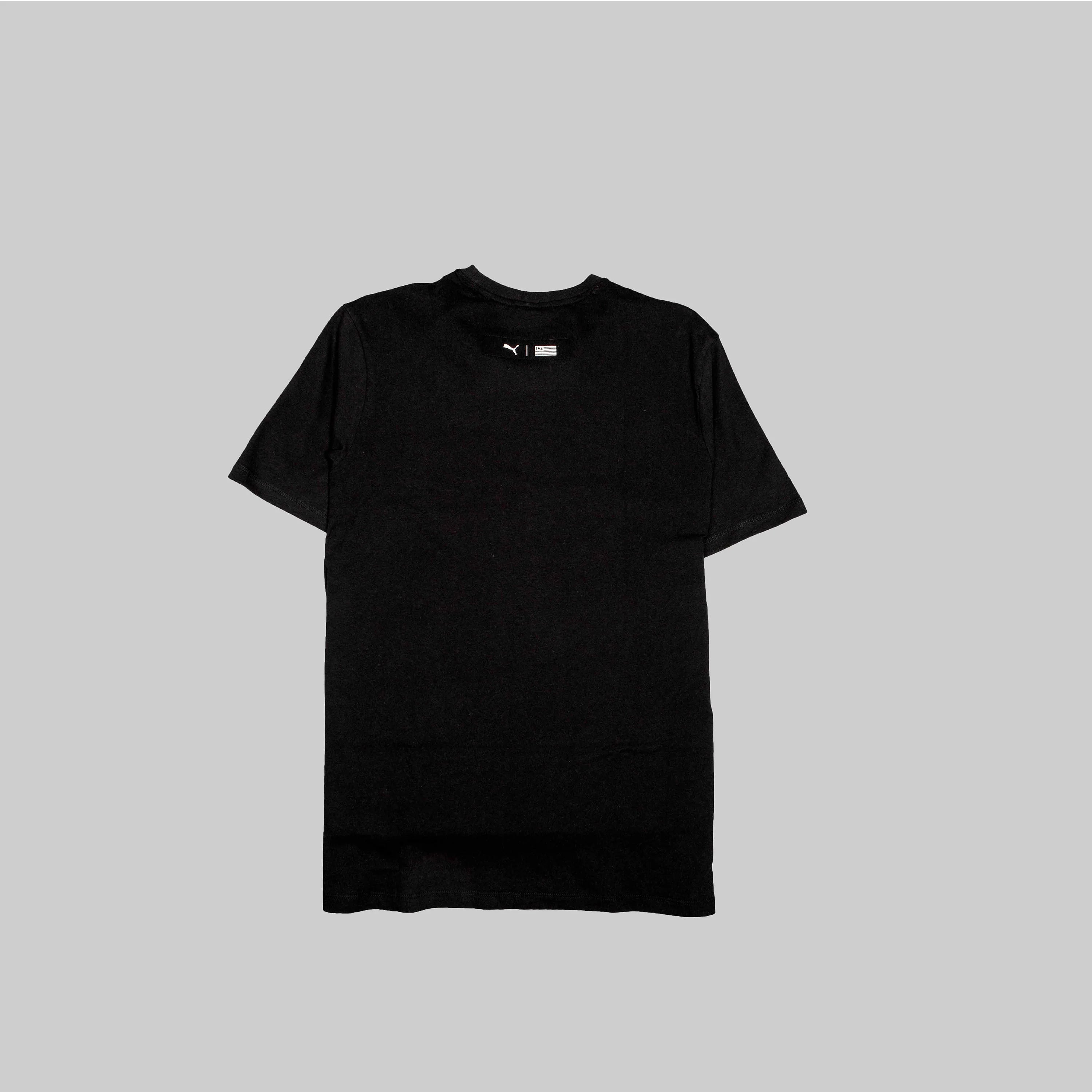 Puma X TMC Hussle Mens T Shirt Black White