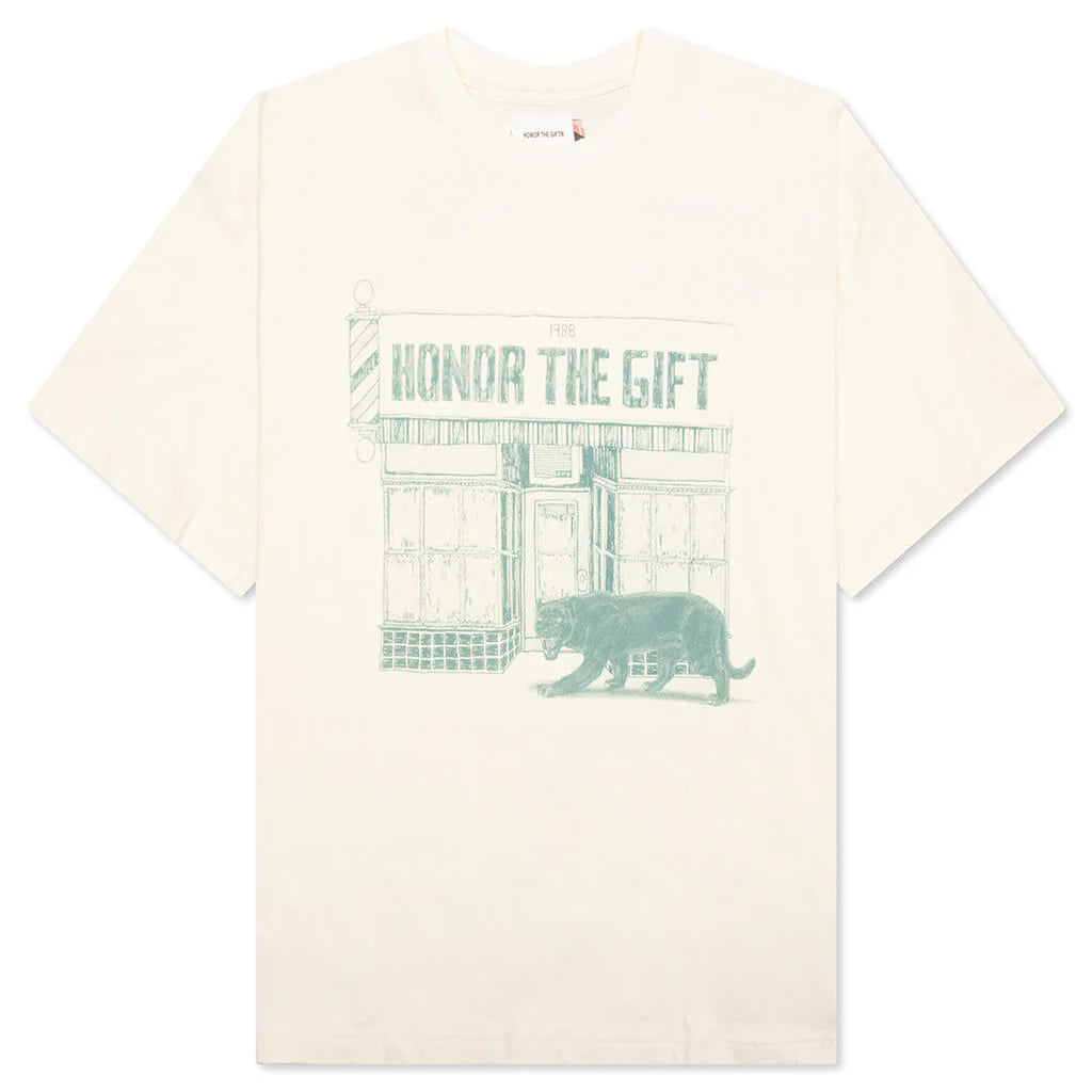 Panther Barbershop S S Tee Bone
