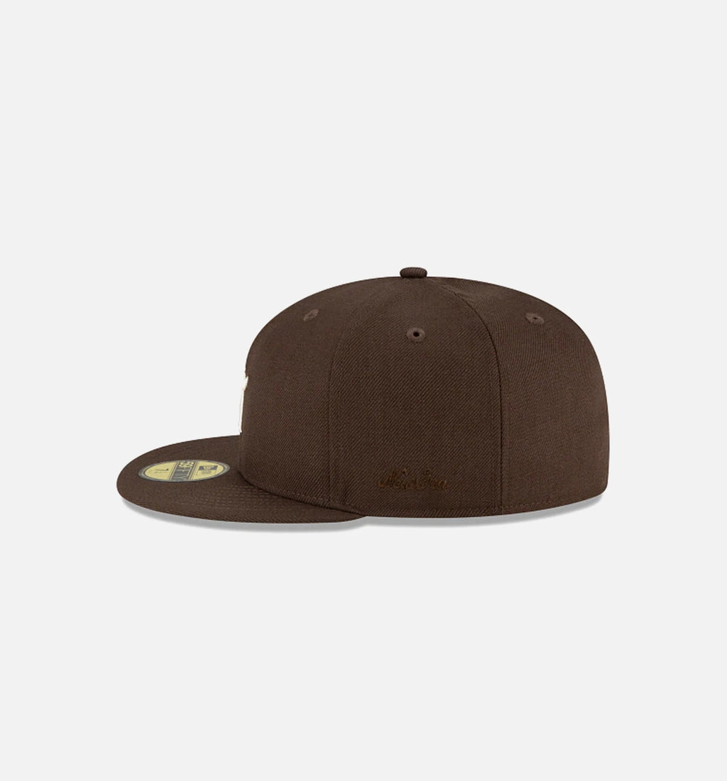 Fear Of God Essentials 59Fifty Fitted Cap Mens Hat Brown
