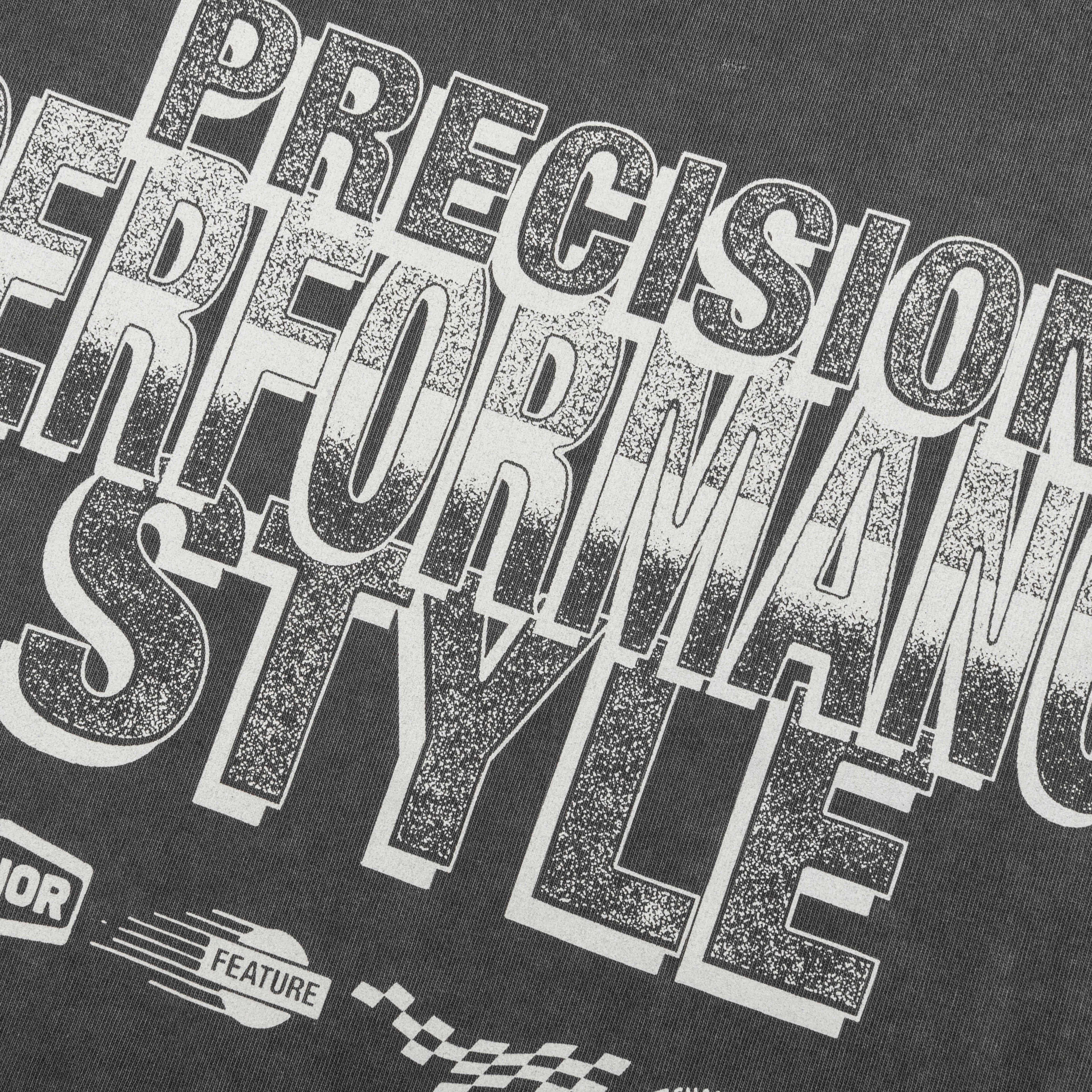 Feature x Honor The Gift Precision Graphic Tee Faded Black